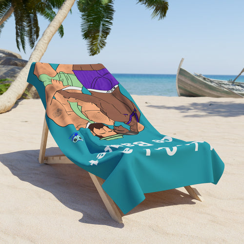 Beach Towel - He's Got a Basket