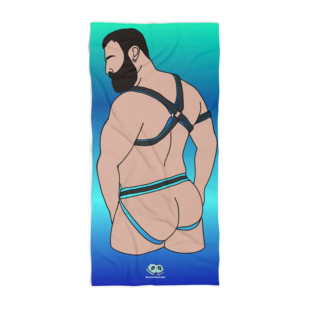 Beach Towel - Lined Harness