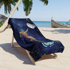 Beach Towel - Drawn to Moonlight