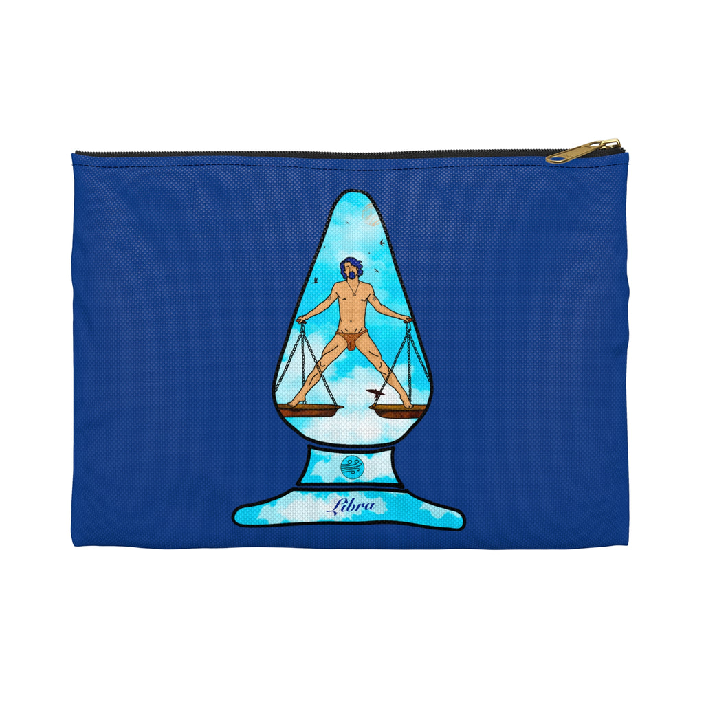 Zipper Gear Pouch - Zodiac Butt Plug: Libra