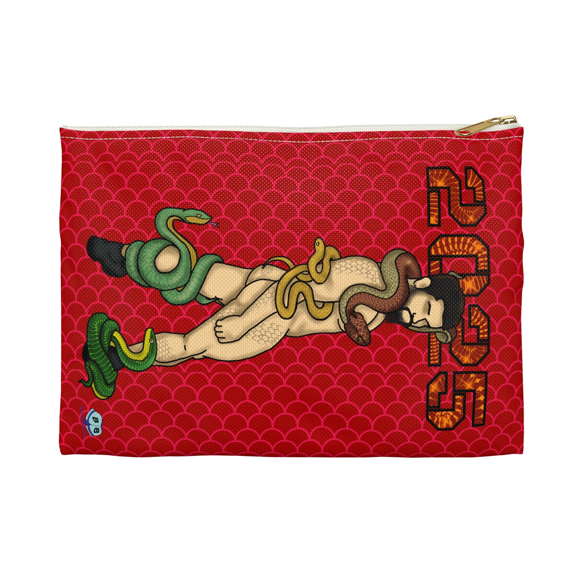 Zipper Gear Pouch - Year of the Snake