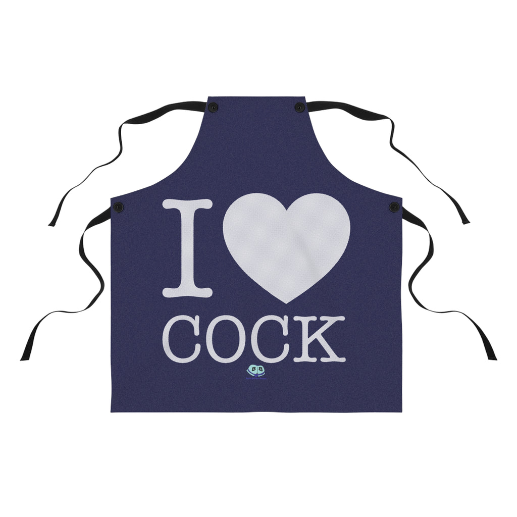 Apron - I Heart Cock