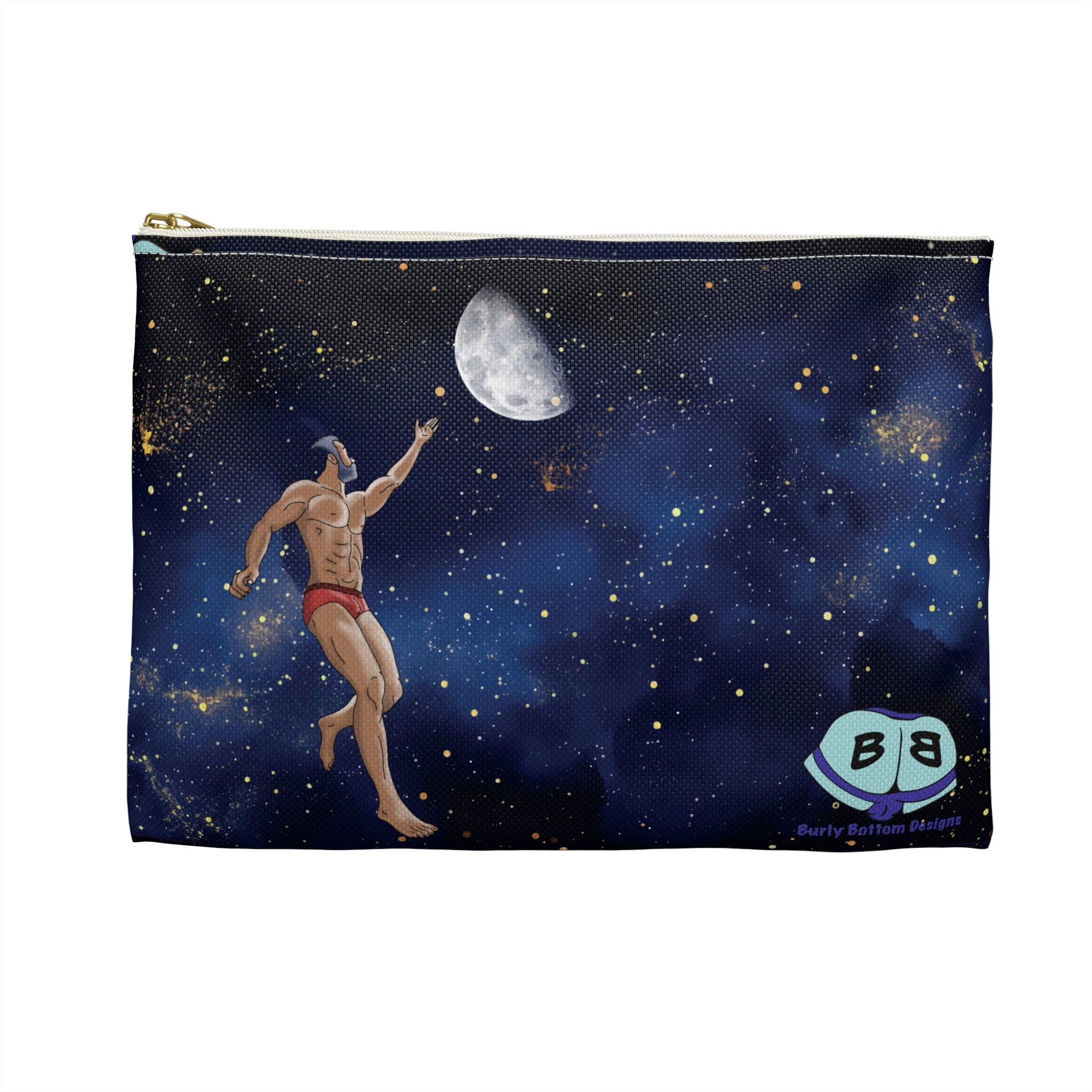 Zipper Gear Pouch - Drawn to Moonlight