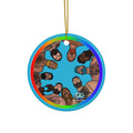 Ceramic Ornament - View from the Tops