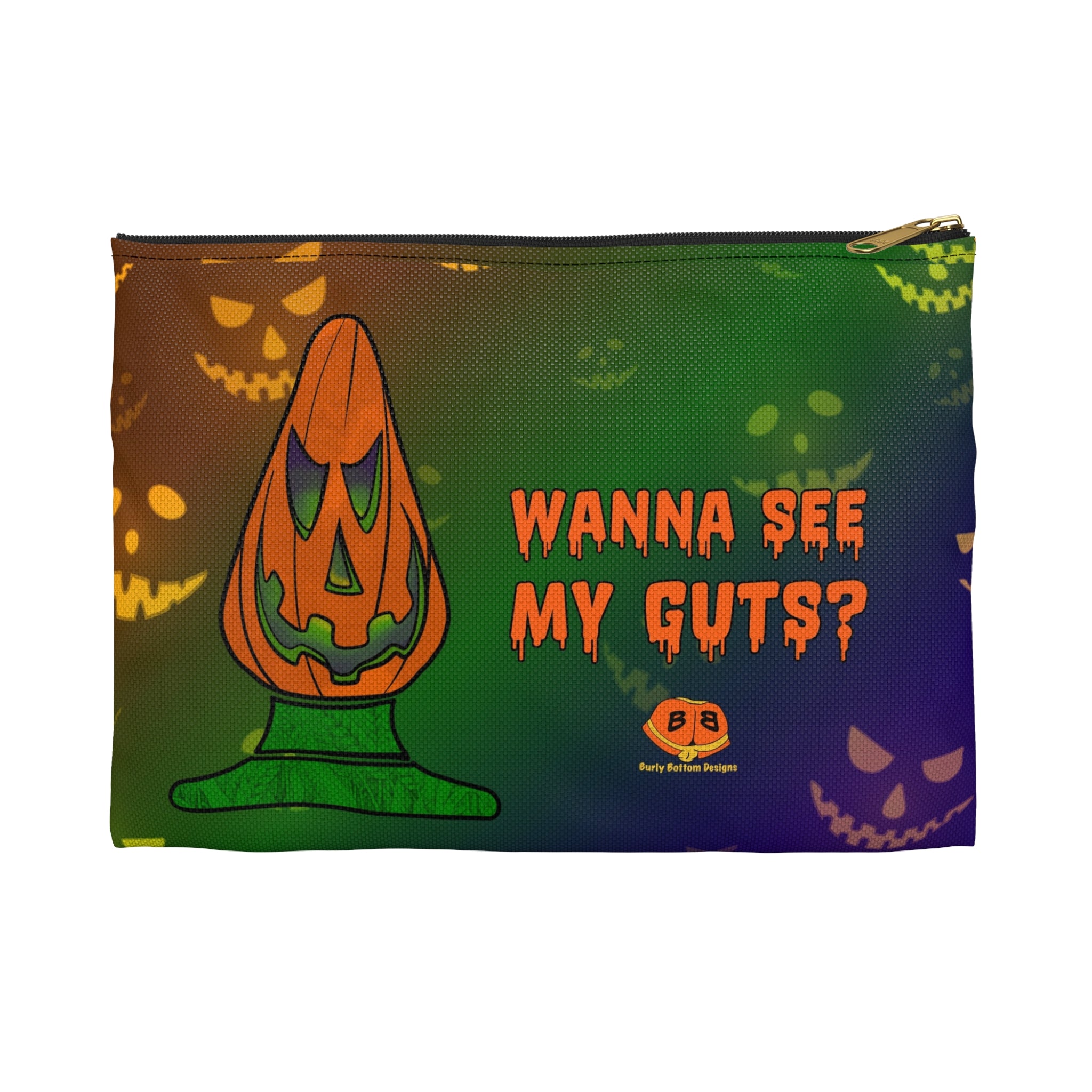 Zipper Gear Pouch - Halloween Butt Plug