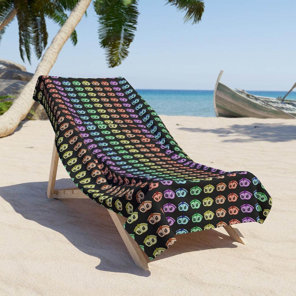 Beach Towel - Little Rainbow Butts