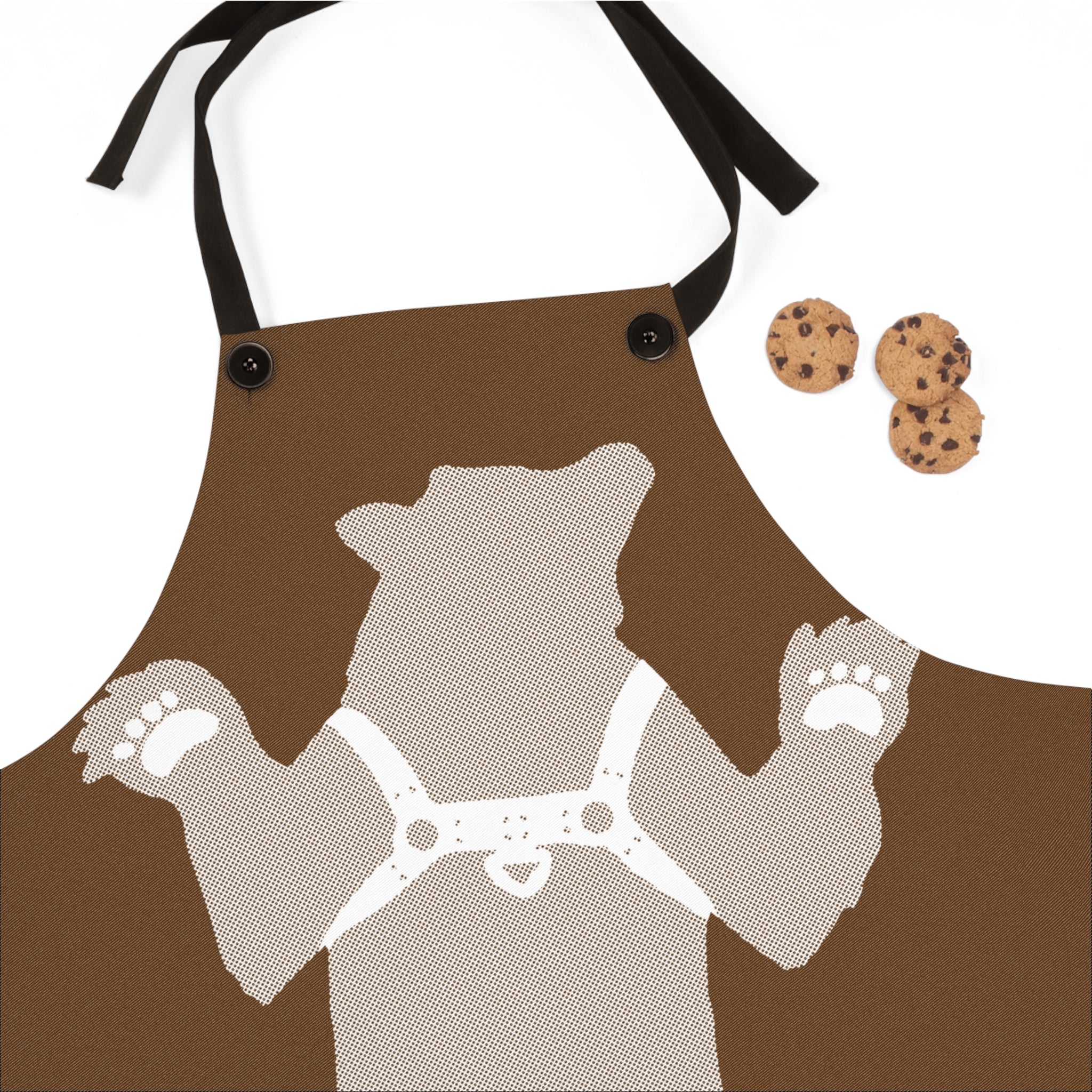 Apron - Leather Bear