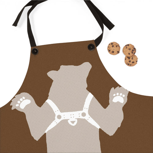 Apron - Leather Bear