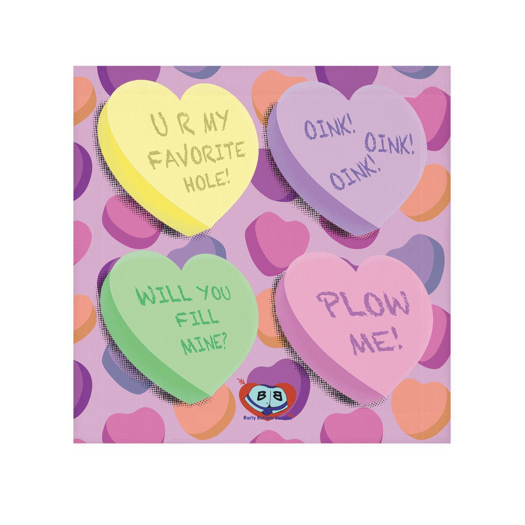 Cum Rag - Valentine Hearts