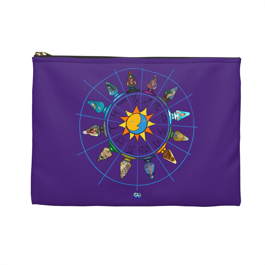 Zipper Gear Pouch - Zodiac Butt Plug: Sagittarius