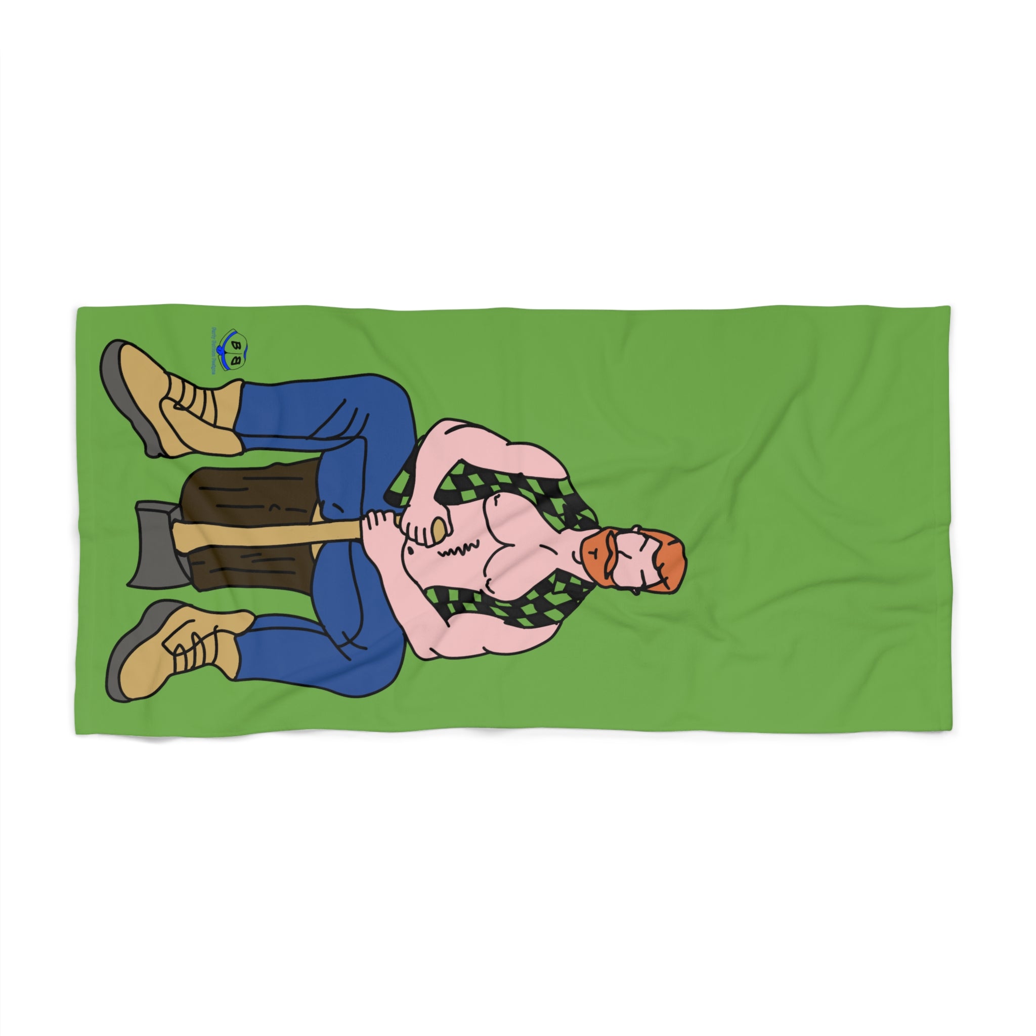 Beach Towel - Lumberjack