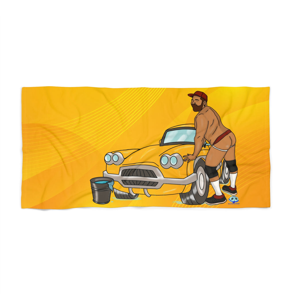 Beach Towel - Car Wash