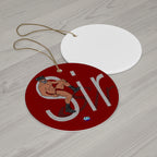 Ceramic Ornament - Sir