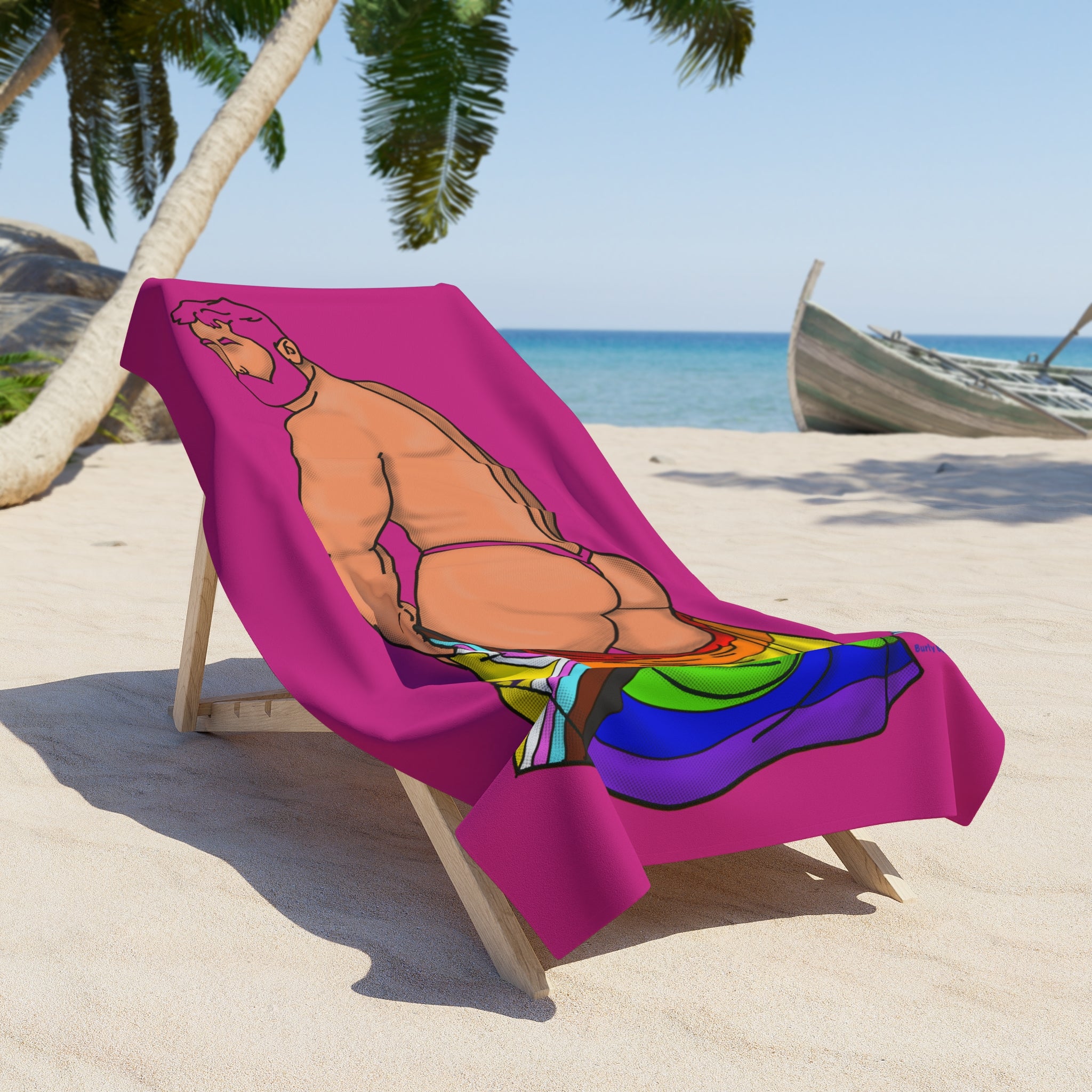 Beach Towel - Proud to Bare It