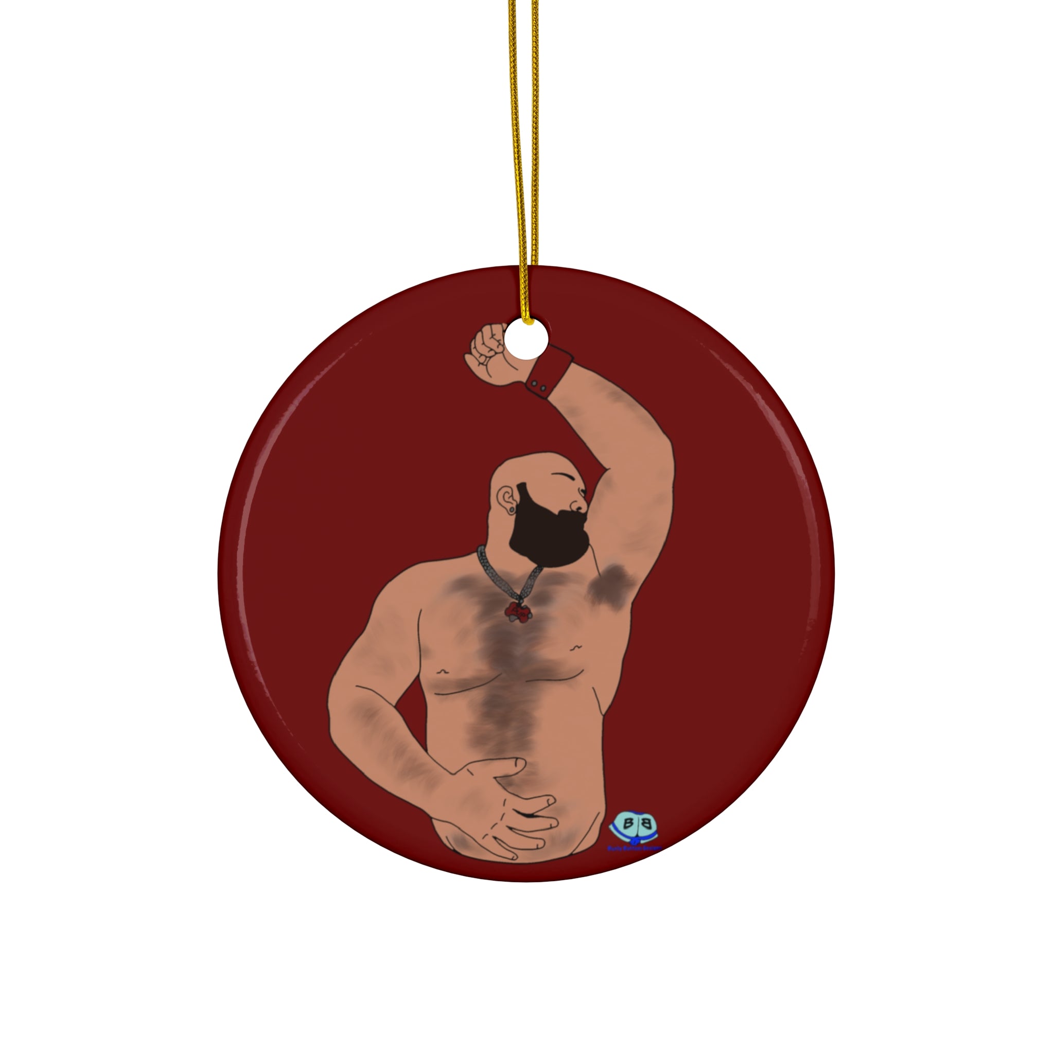 Ceramic Ornament - Hairy Pitts