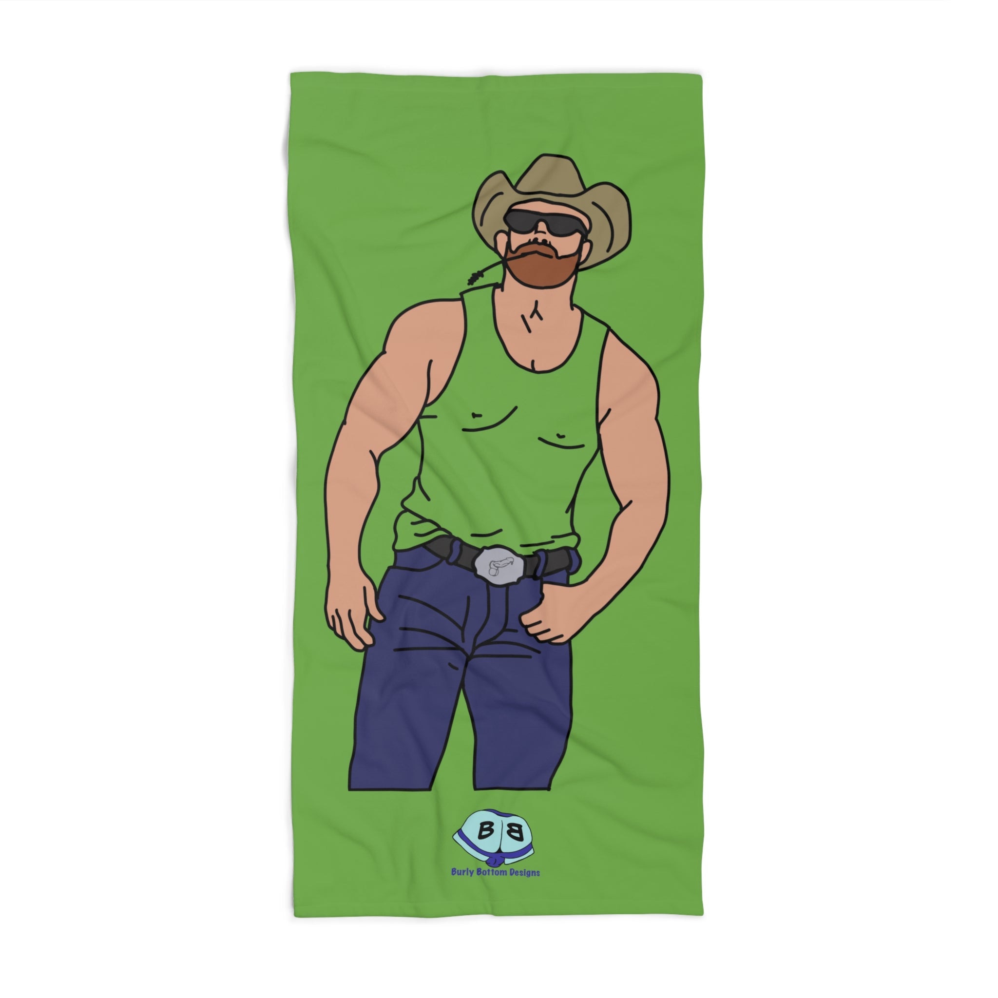 Beach Towel - Cowboy Blues