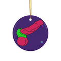 Ceramic Ornament - Pop Art Cock and Ball Stretcher