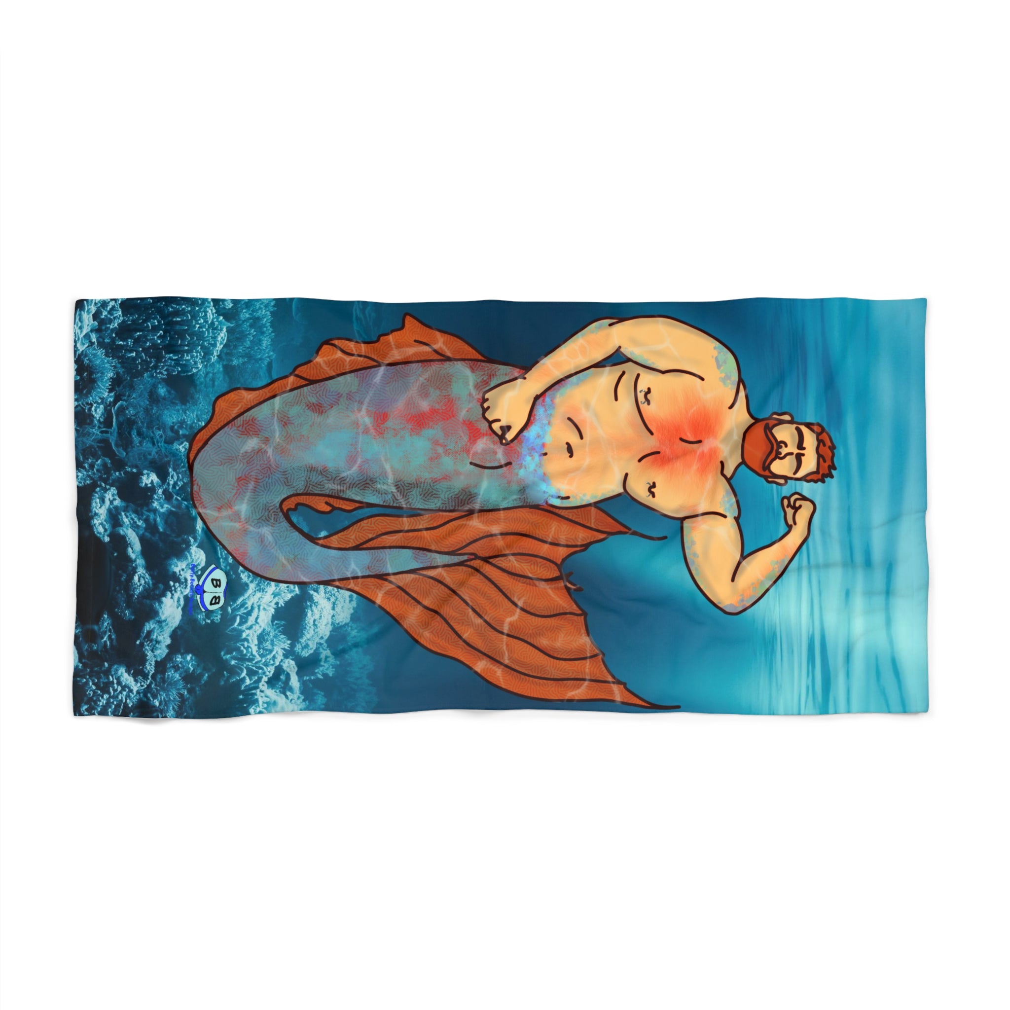 Beach Towel - MerCub Orange