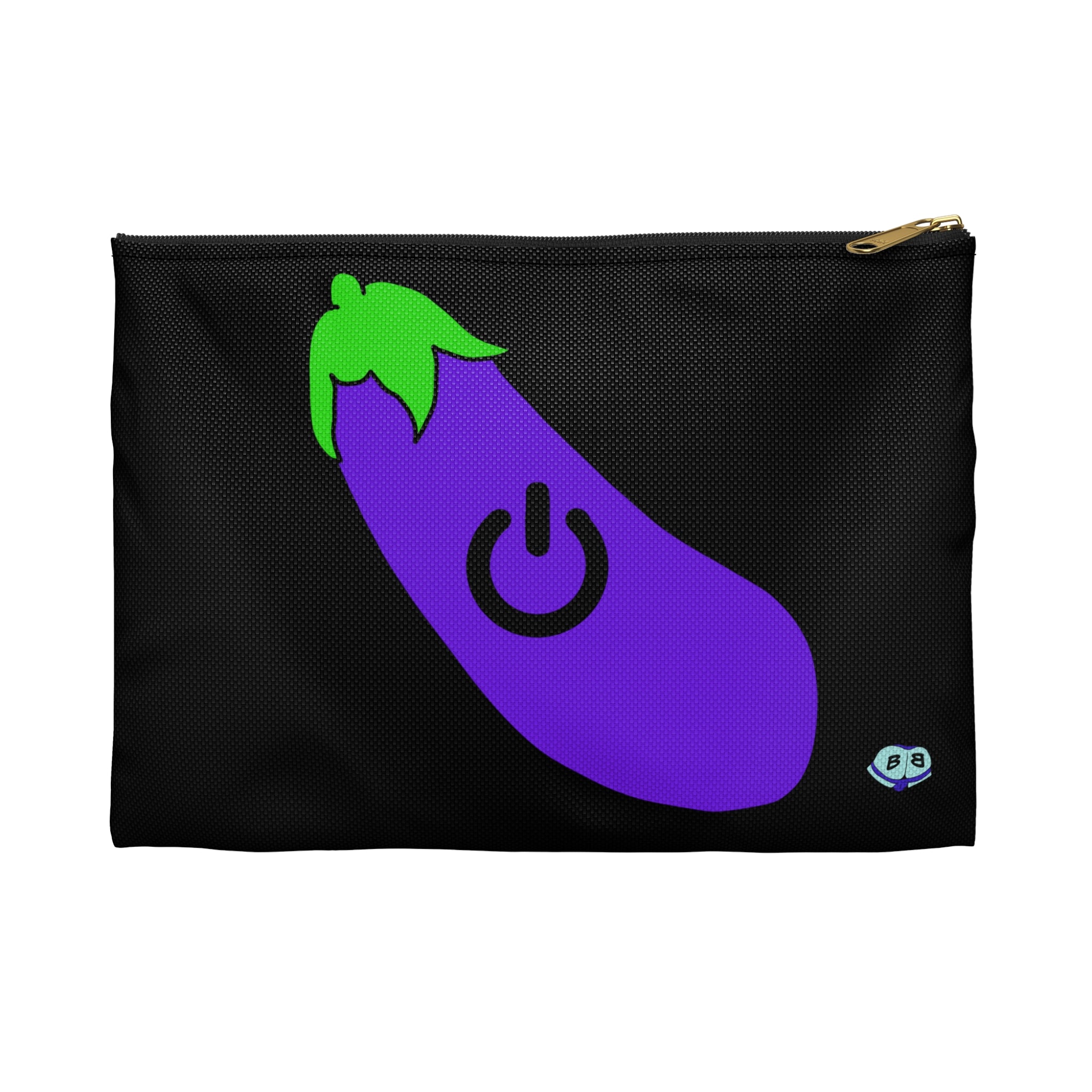 Zipper Gear Pouch - Power Top / Eggplant