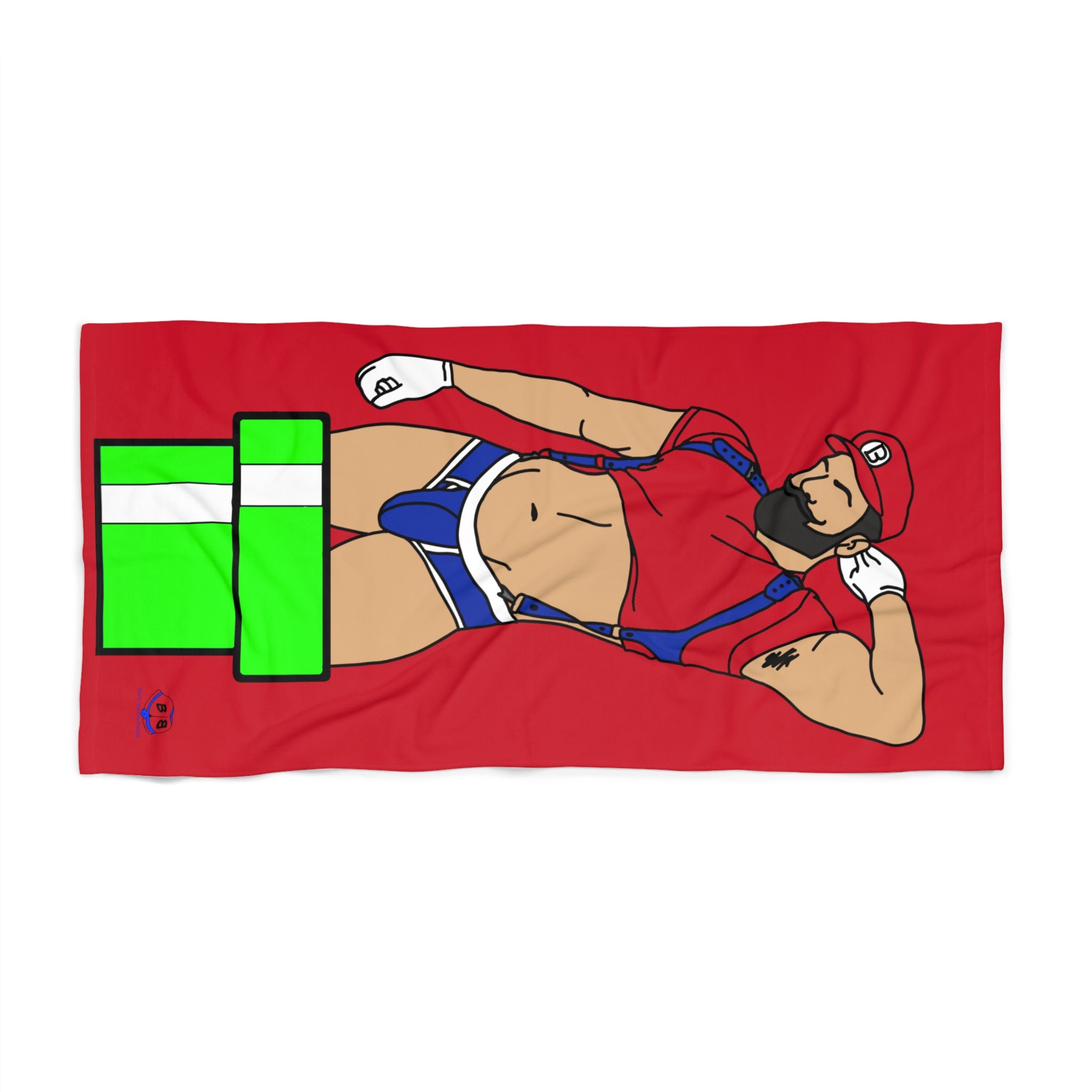 Beach Towel - Warp Pipe Dreams