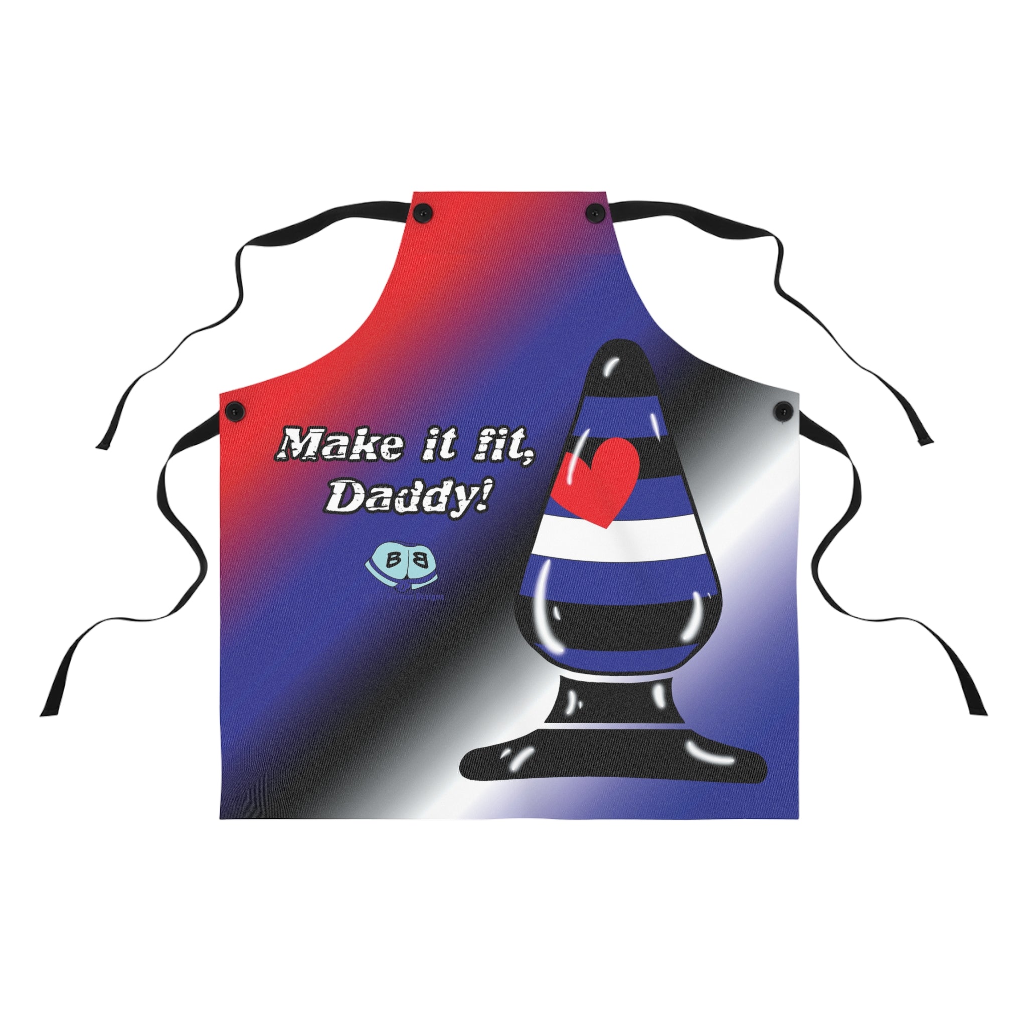 Apron - Leather Pride Butt Plug