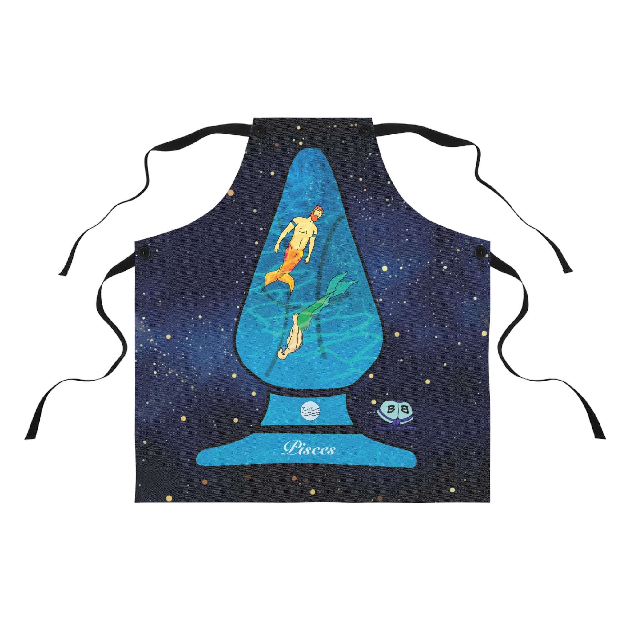 Apron - Zodiac Butt Plug: Pisces