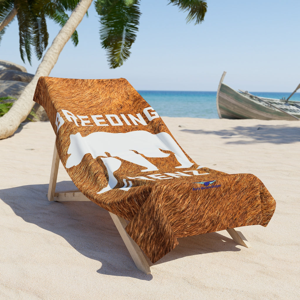 Beach Towel - Breeding Frenzy