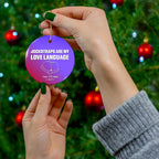 Ceramic Ornament - Jockstraps Are My Love Language
