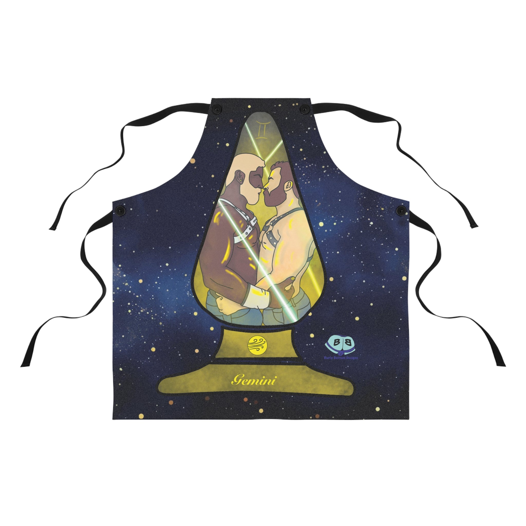 Apron - Zodiac Butt Plug: Gemini