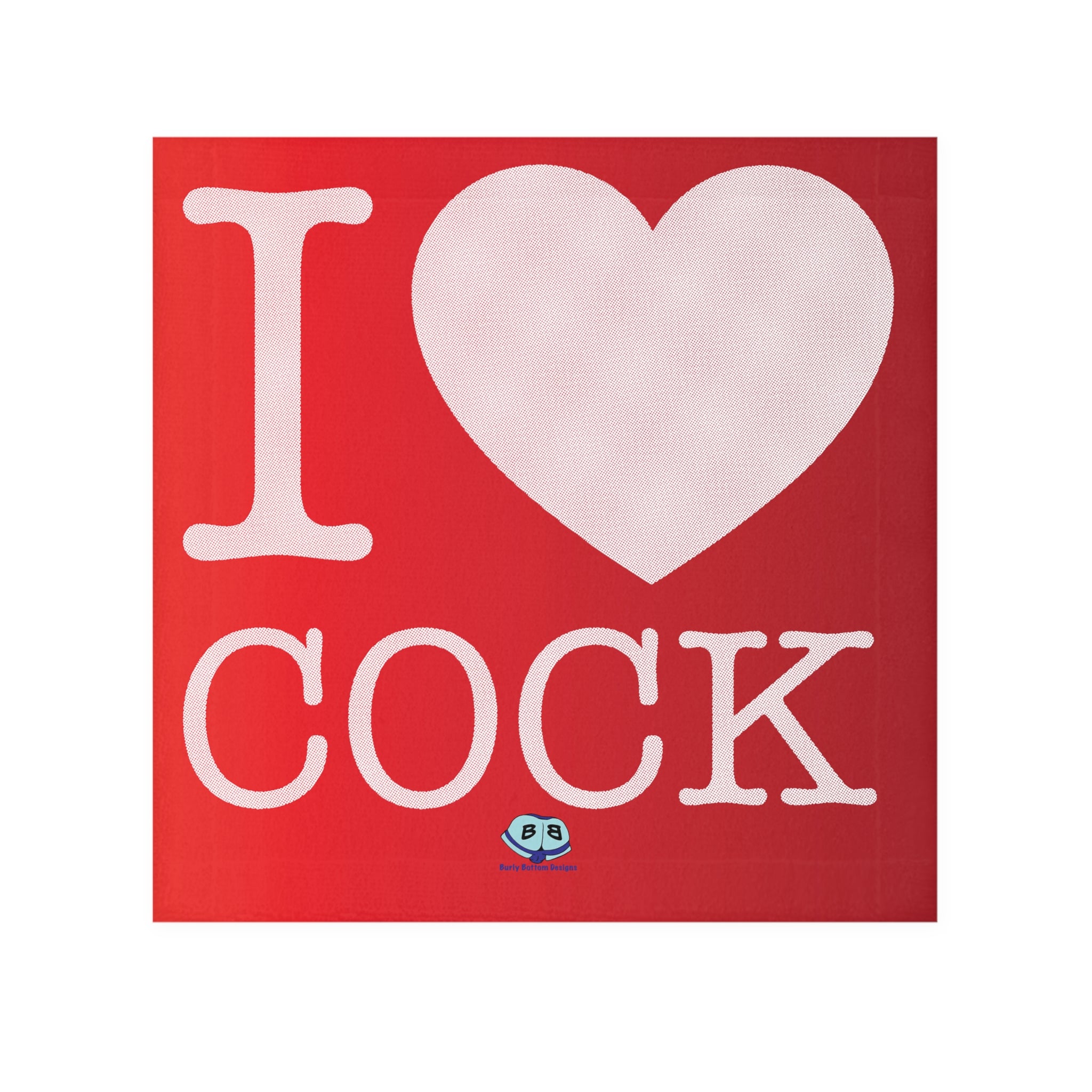 Cum Rag - I Heart Cock