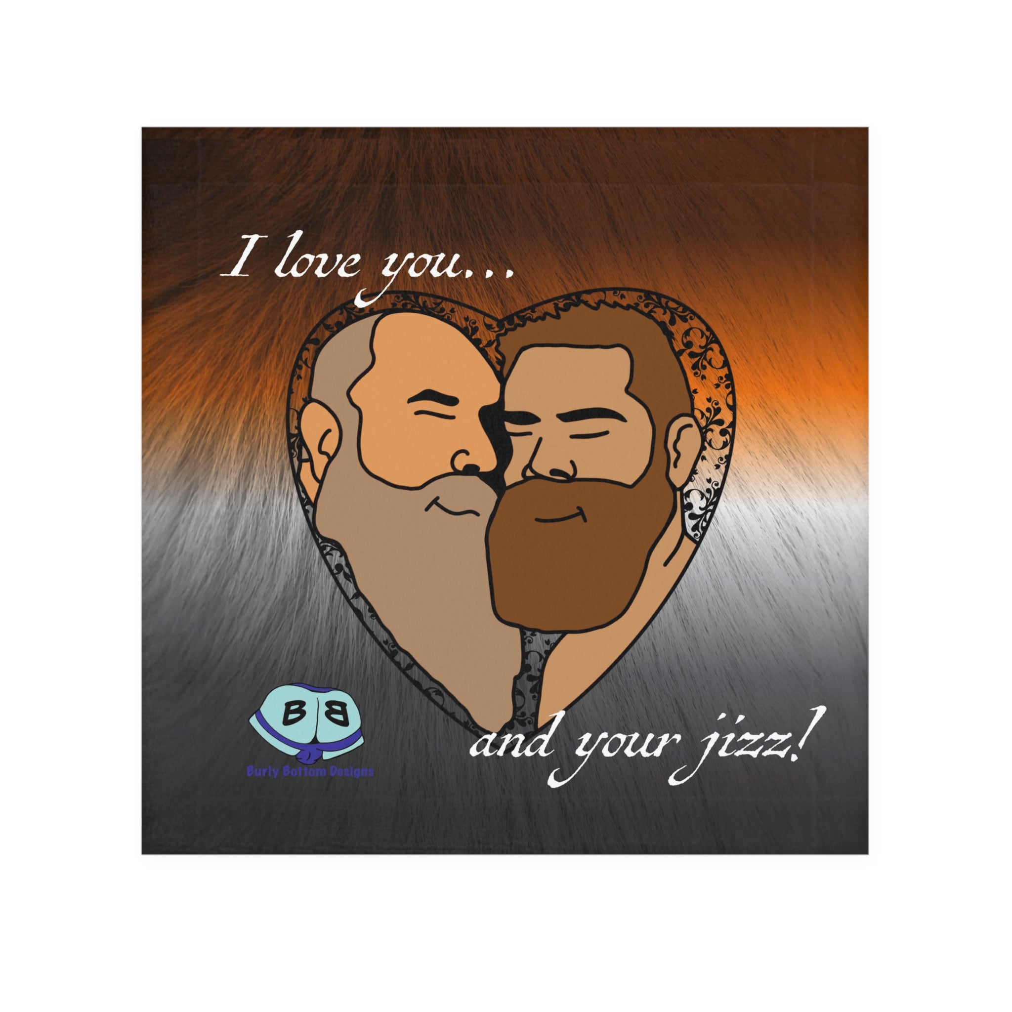 Cum Rag - I Love Beards