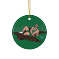Ceramic Ornament - Bear Skin