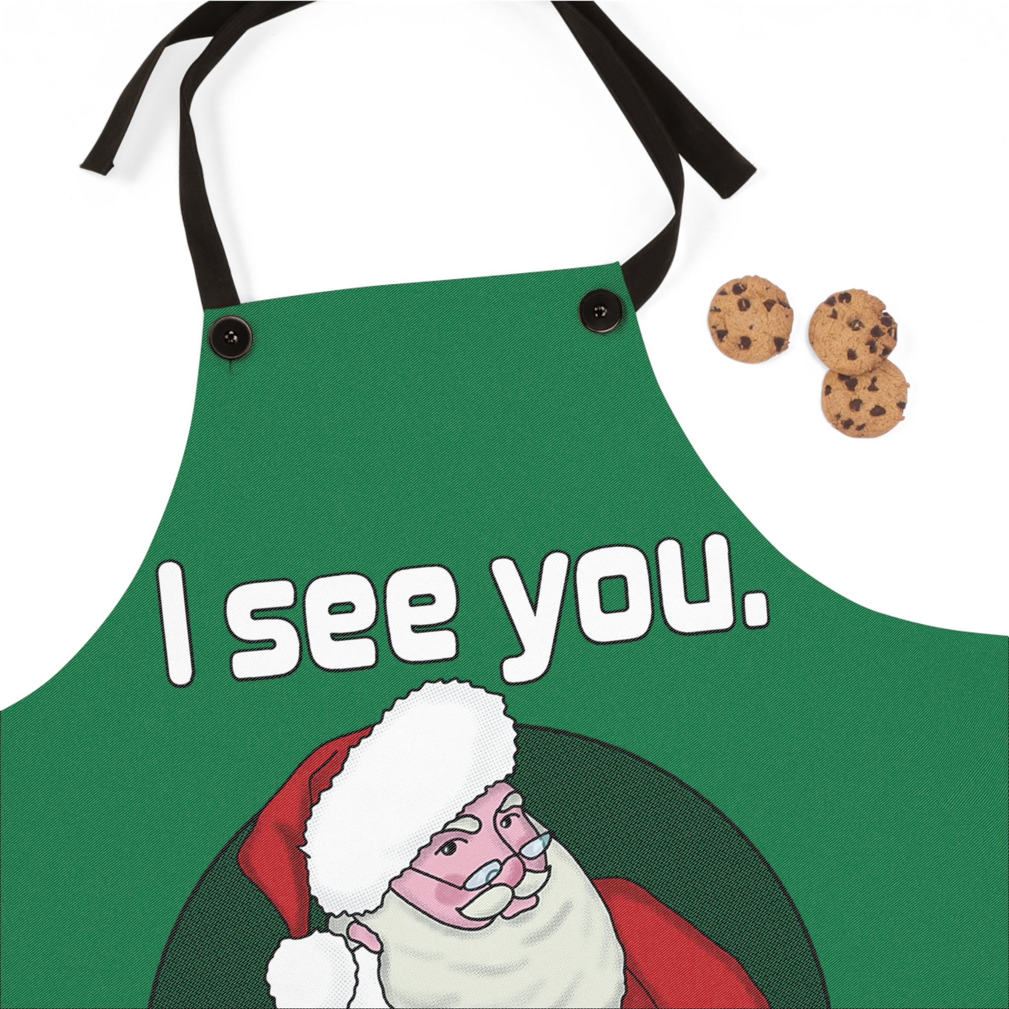 Apron - Santa Sees You