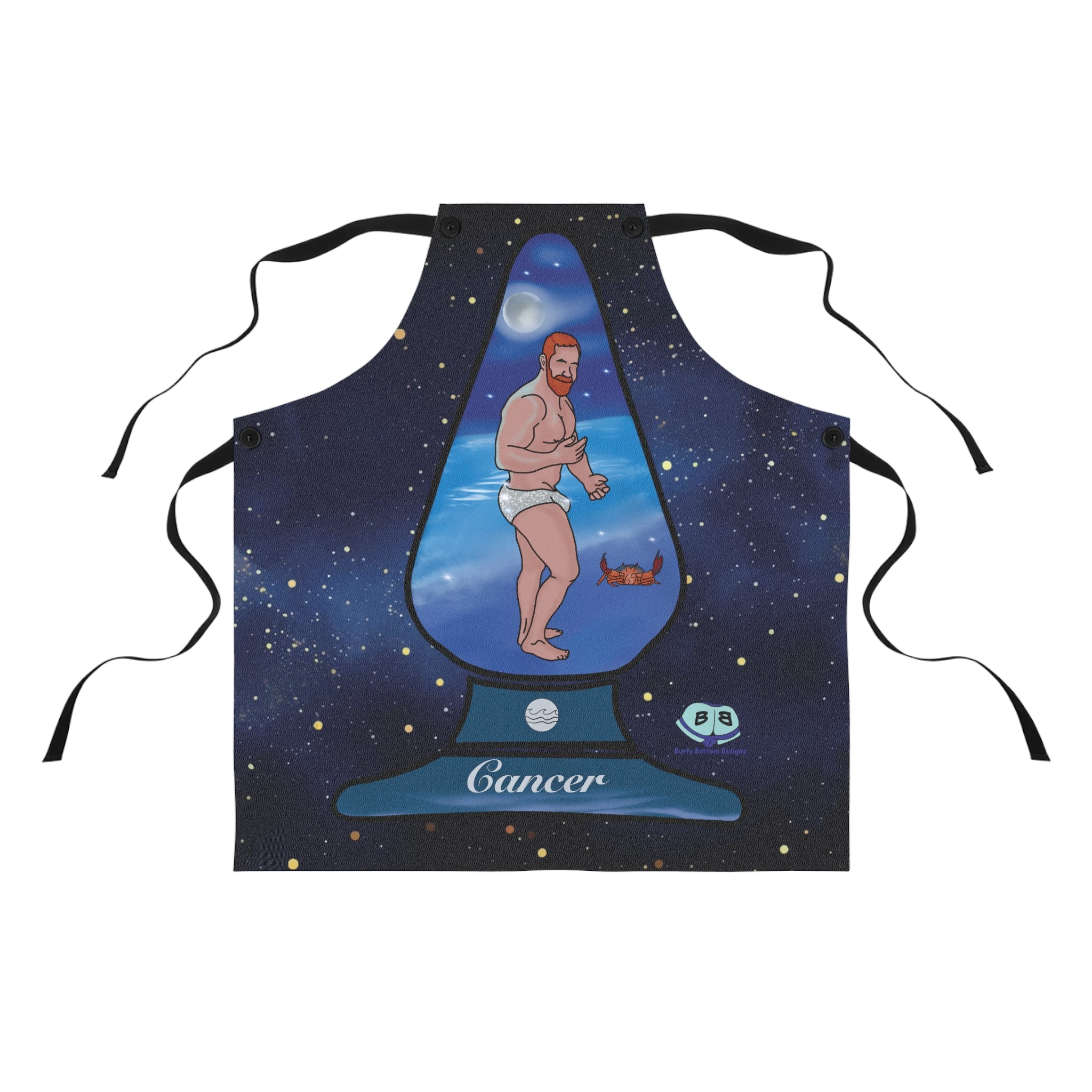 Apron - Zodiac Butt Plug: Cancer