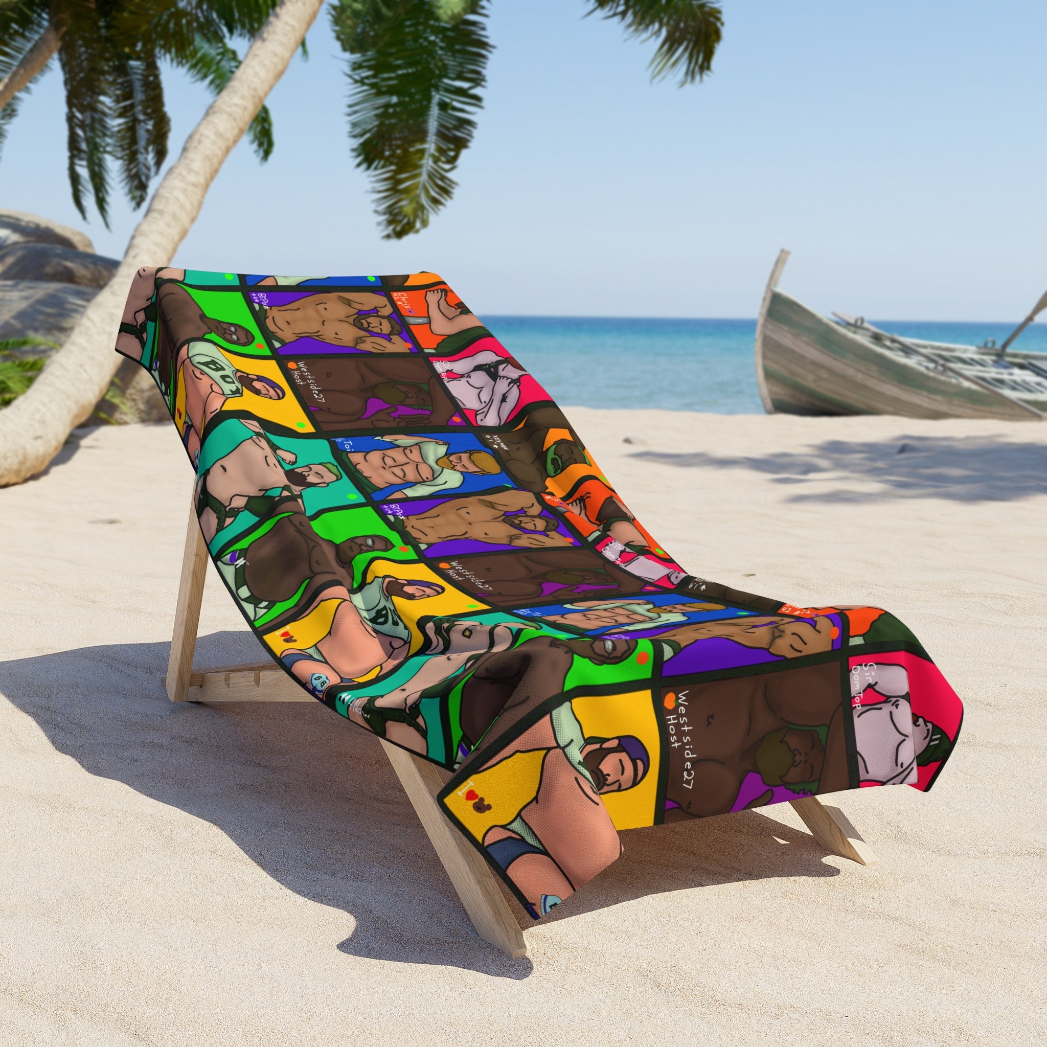 Beach Towel - What's for Dinner?