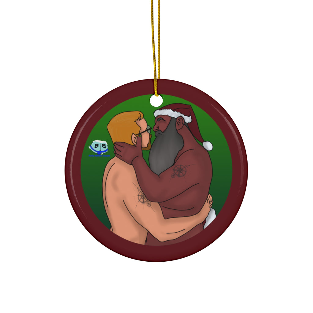 Ceramic Ornament - Mr. & Mr. Clause