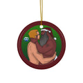 Ceramic Ornament - Mr. & Mr. Clause