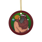 Ceramic Ornament - Mr. & Mr. Clause