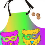Apron - Pop Art Masked Bears