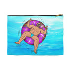 Zipper Gear Pouch - Peace, Love, and Doughnuts