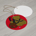 Ceramic Ornament - Bondage Bears