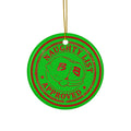 Ceramic Ornament - Naughty List Approved