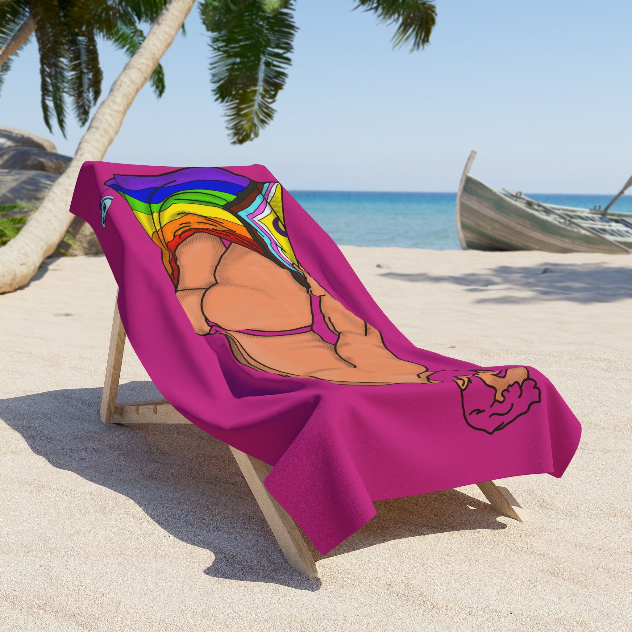 Beach Towel - Proud to Bare It