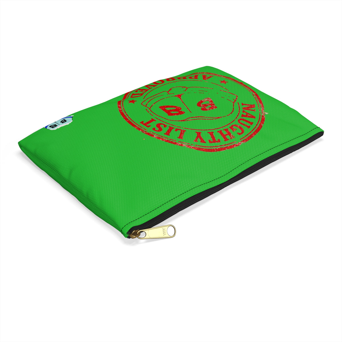 Zipper Gear Pouch - Naughty List Approved