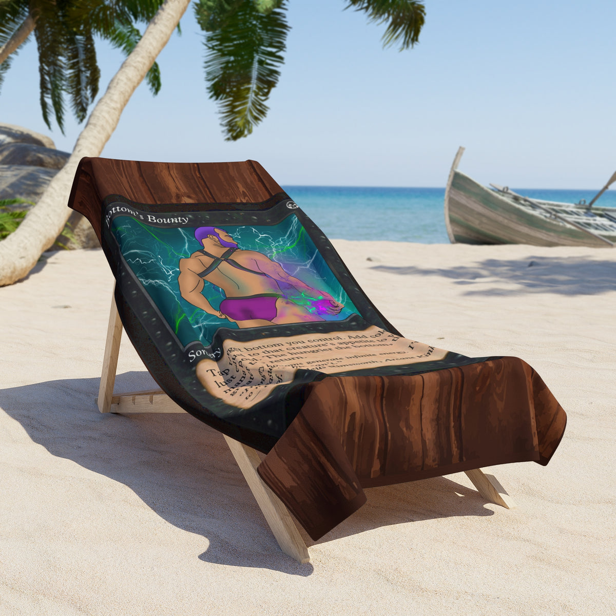 Beach Towel - Bottom's Bounty