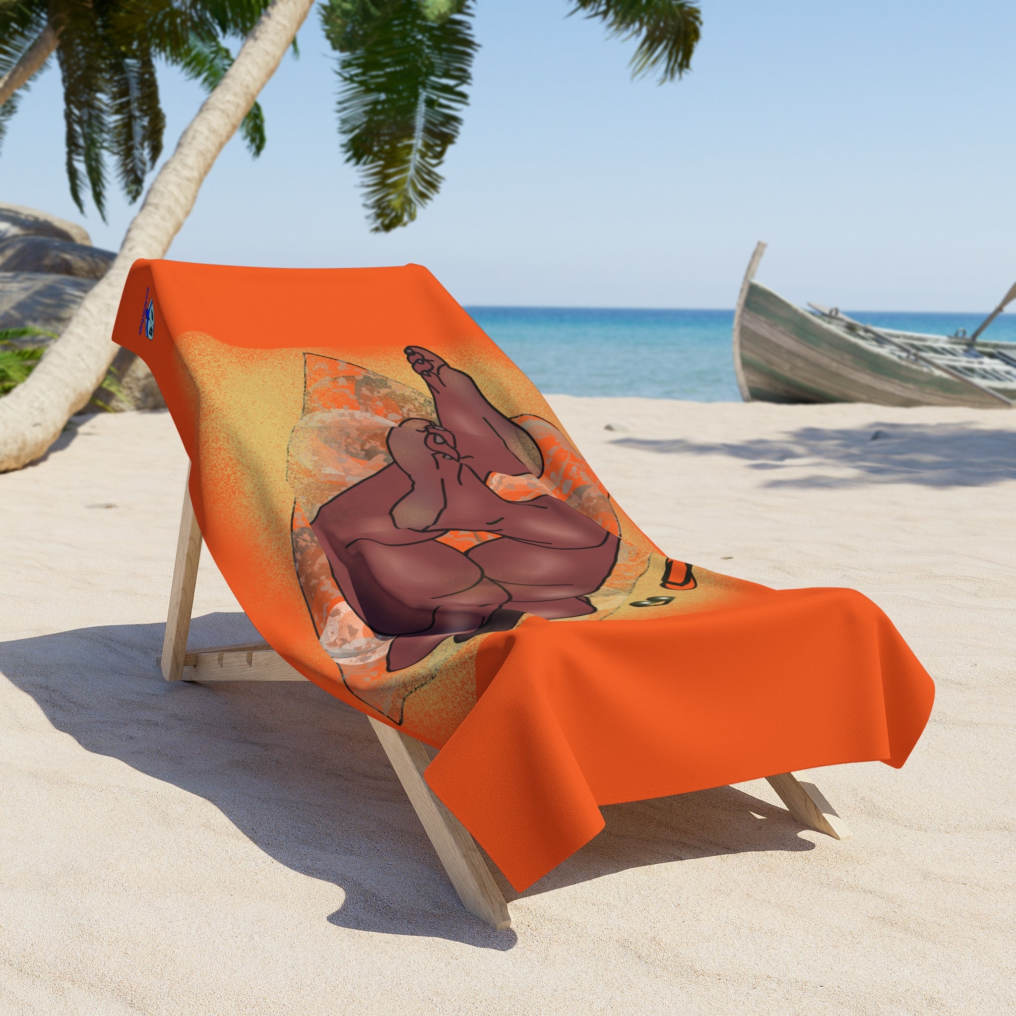 Beach Towel - Suns out, Buns Out