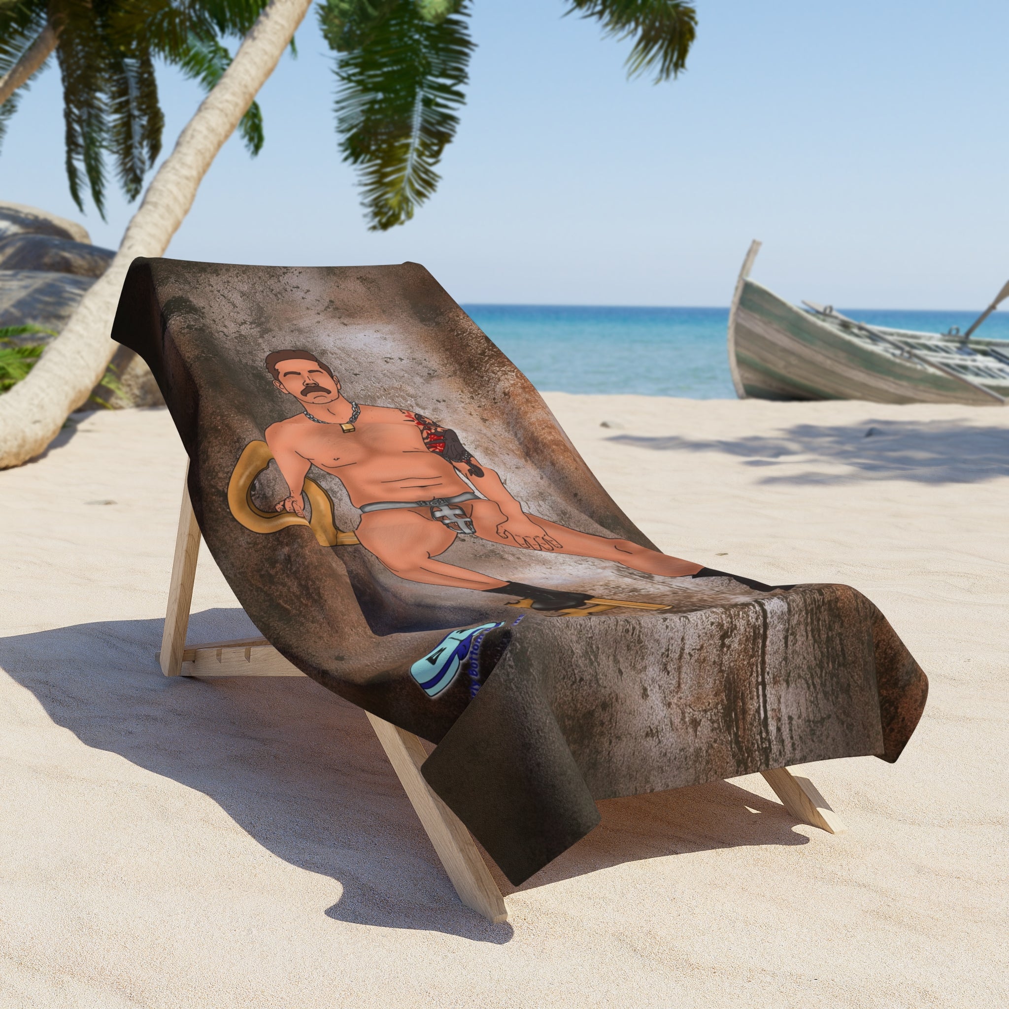 Beach Towel - Locked Up