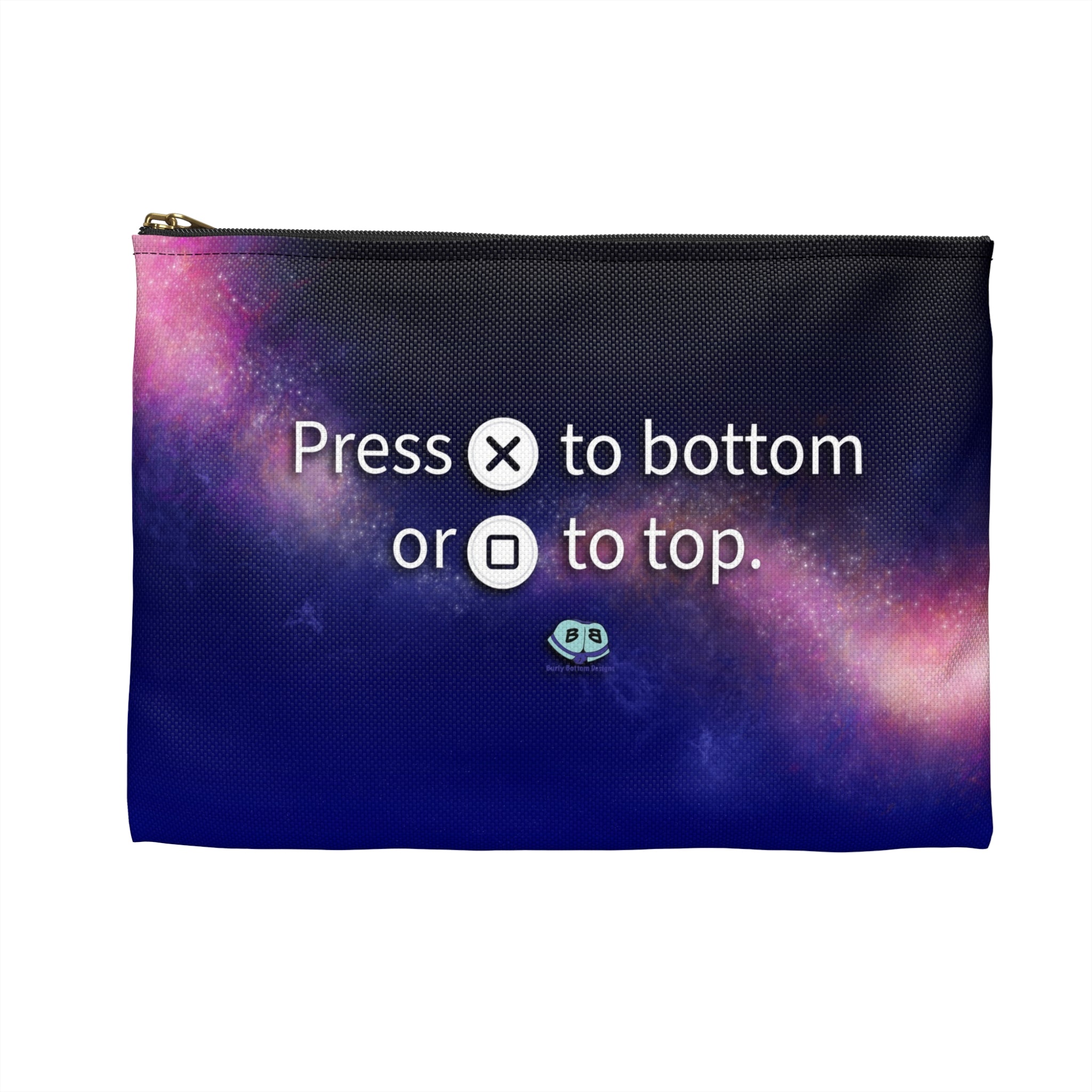 Zipper Gear Pouch - Press X to Bottom