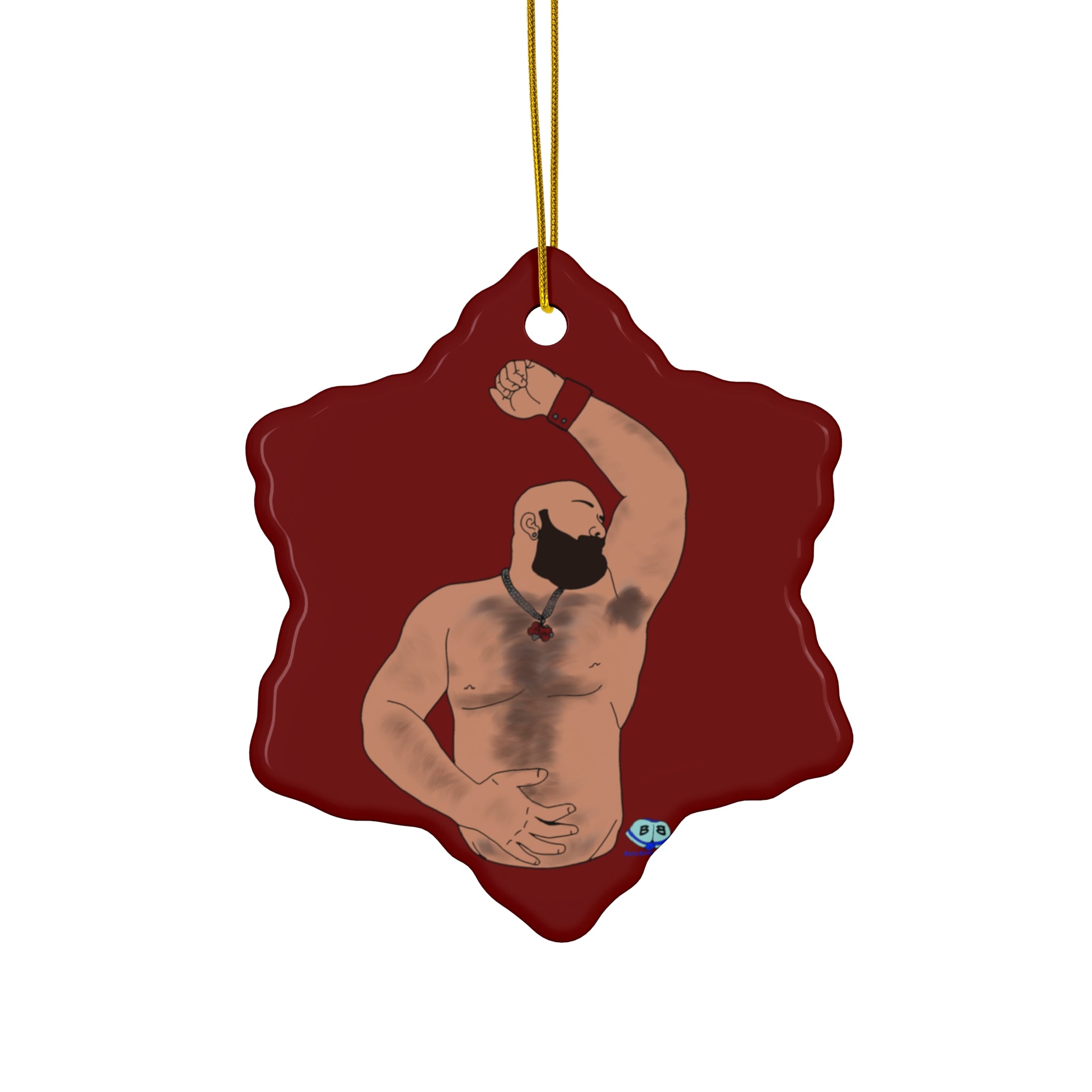 Ceramic Ornament - Hairy Pitts