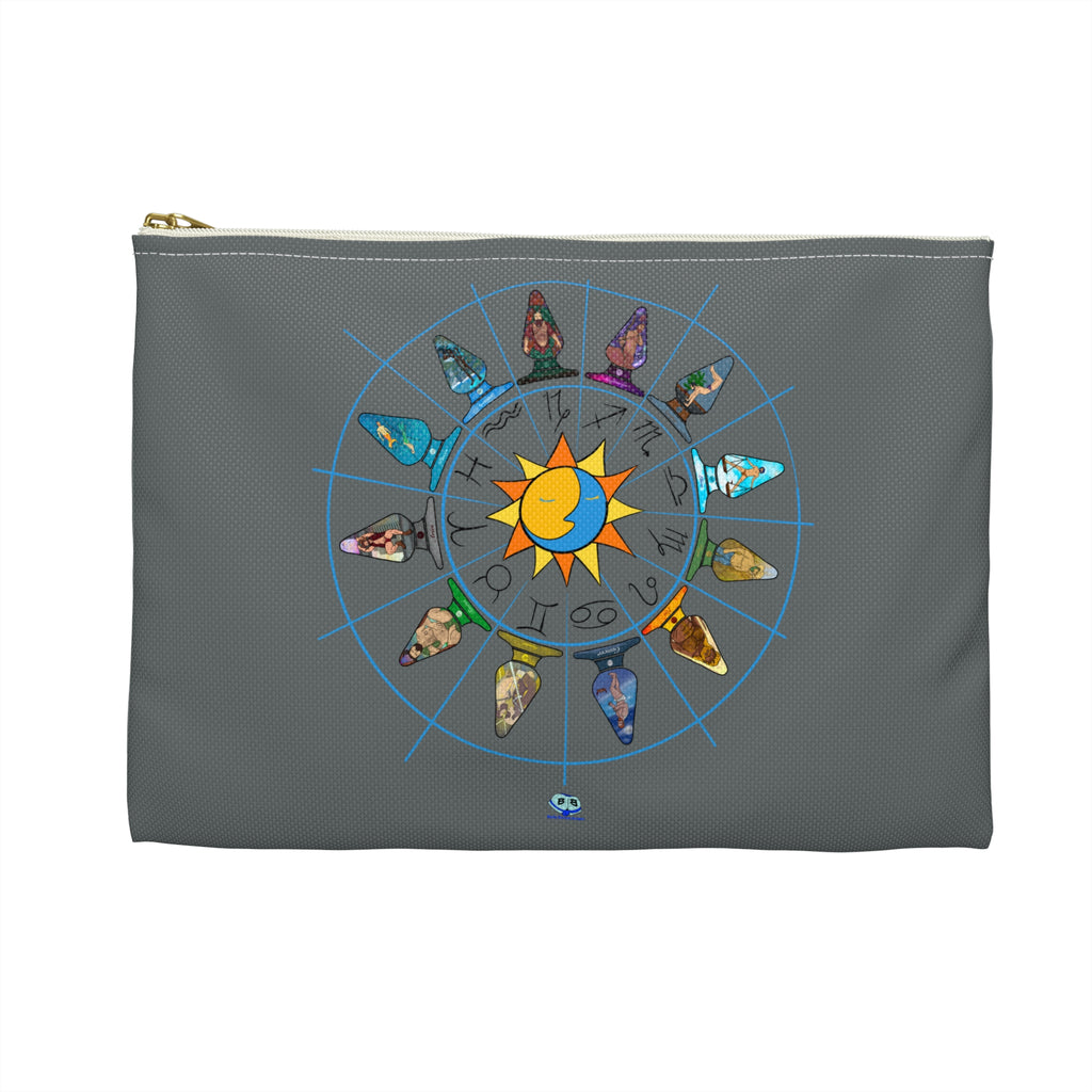 Zipper Gear Pouch - Zodiac Butt Plug: Scorpio